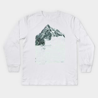 Mount Everest - Routes Kids Long Sleeve T-Shirt